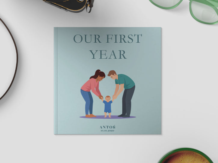 Fotoksiążka Dla Dziecka ( OUR FIRST YEAR ) BOY