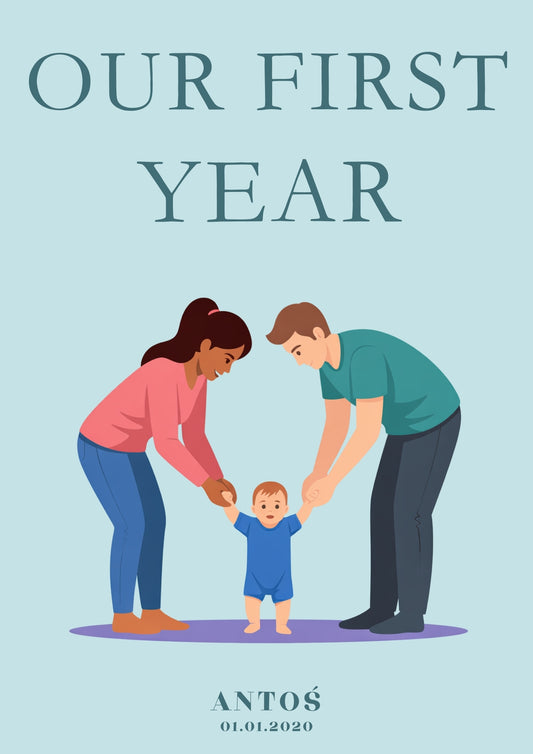 Fotoksiążka Dla Dziecka ( OUR FIRST YEAR ) BOY