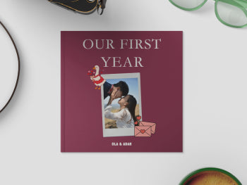 Fotoksiążka Dla Par ( OUR FIRST YEAR )